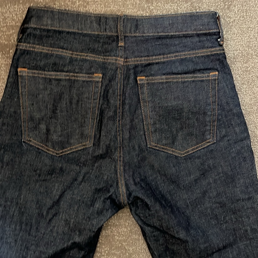Everlane High Rise Dark Wash Denim Jeans Size 29 - Picture 8 of 8